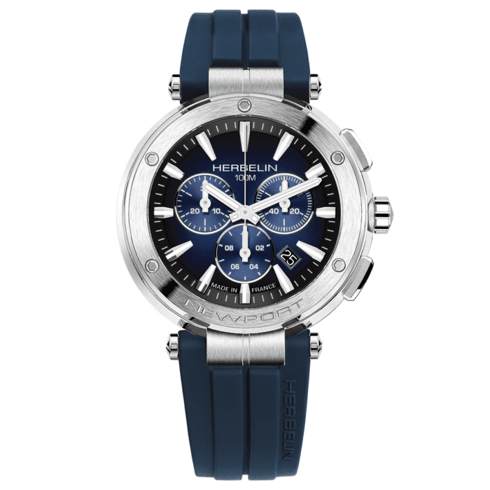 37688A35CB NEWPORT CHRONOGRAPH - Görsel 1