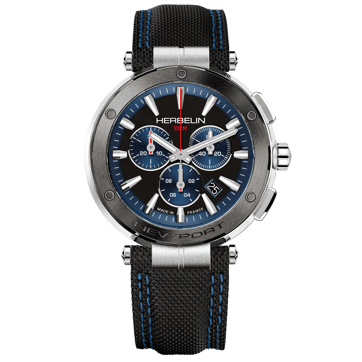 37688AG65 NEWPORT CHRONOGRAPH - Görsel 1