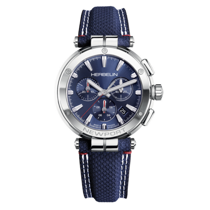 37658AP15BL NEWPORT CHRONOGRAPH - Görsel 1